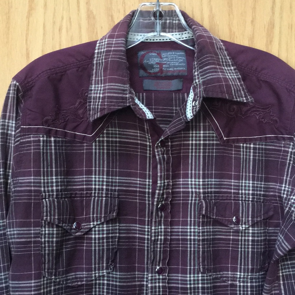 Giorginni Western Style Snap Front Shirt - Picture 2 of 6